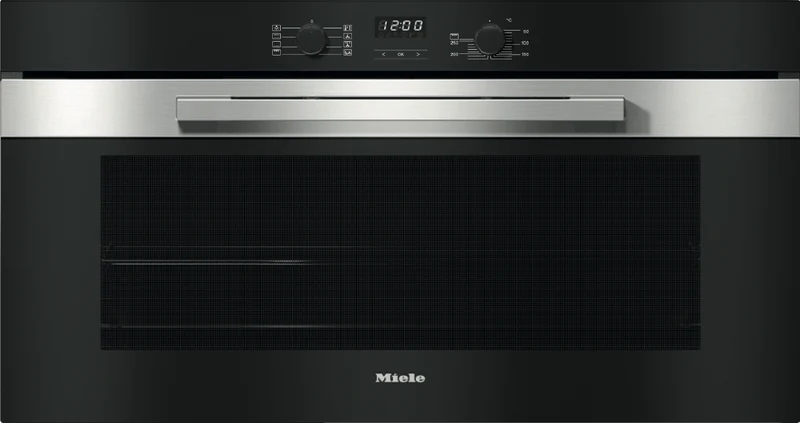 Miele 90cm Built-In Oven with Rapid Heat-Up CleanSteel