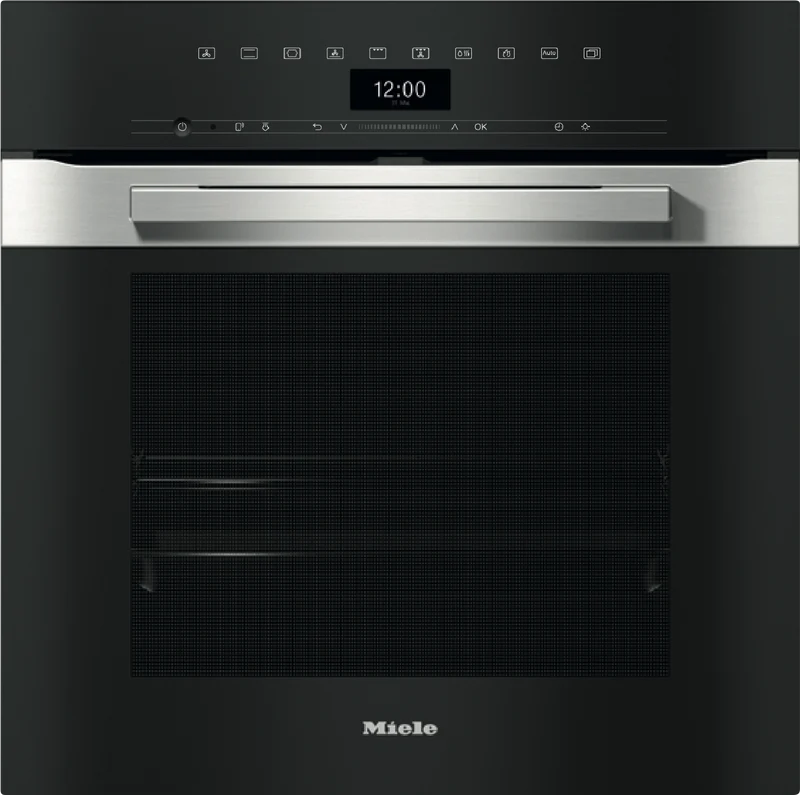 Miele 60cm Pyrolytic Oven with Rapid Cooling and Crisp Function CleanSteel
