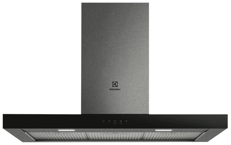 Electrolux 90cm Canopy Rangehood, Dark Stainless Steel