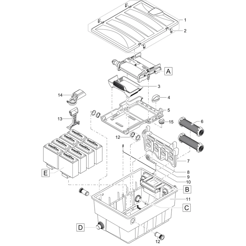 Oase Filterband BioTec ScreenMatic - vervangband voor 40000, 60000 en 90000