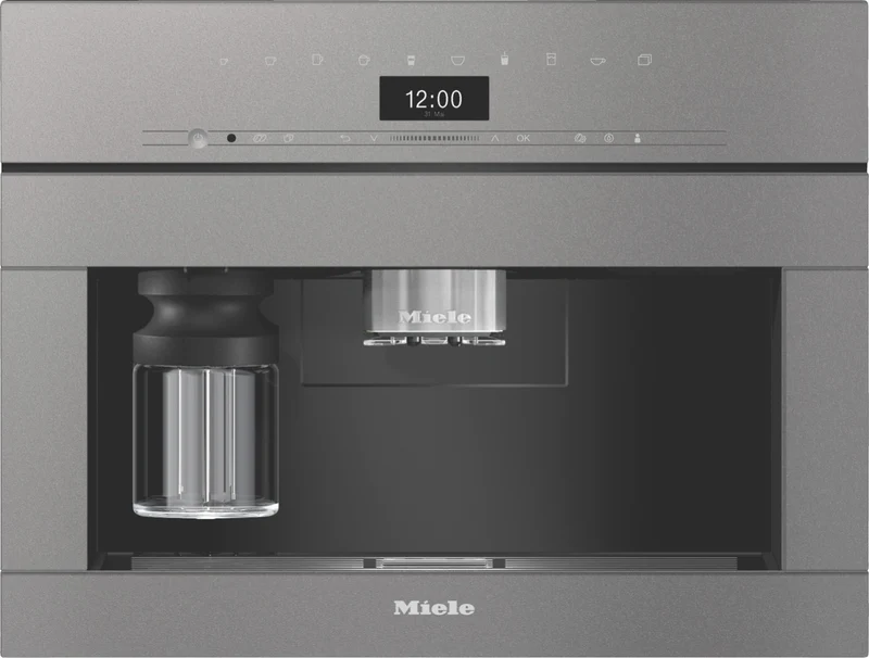 Miele 45cm Built-In Coffee Machine with 2 Bean Containers Graphite Grey