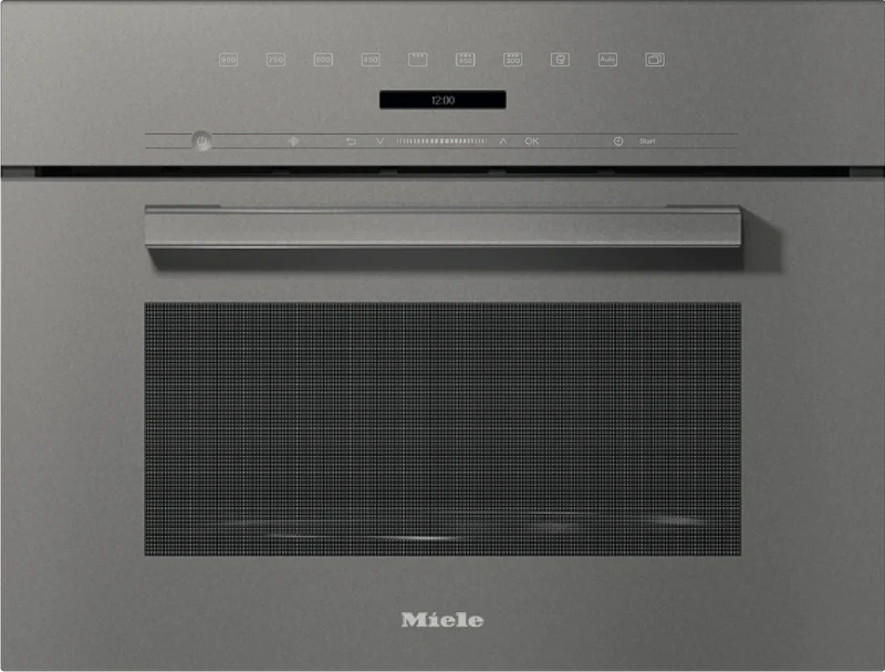 Miele 46L 900W Built-In Microwave with Grill and Keeping Warm Function Graphite Grey