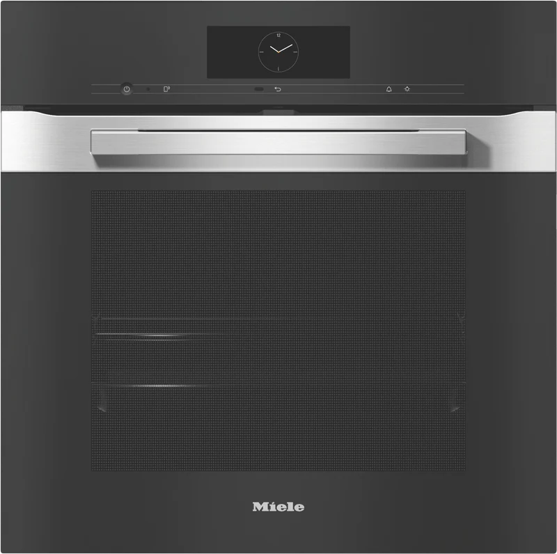 Miele 60cm Pyrolytic Oven with Moisture Plus and FoodView Integrated Camera CleanSteel