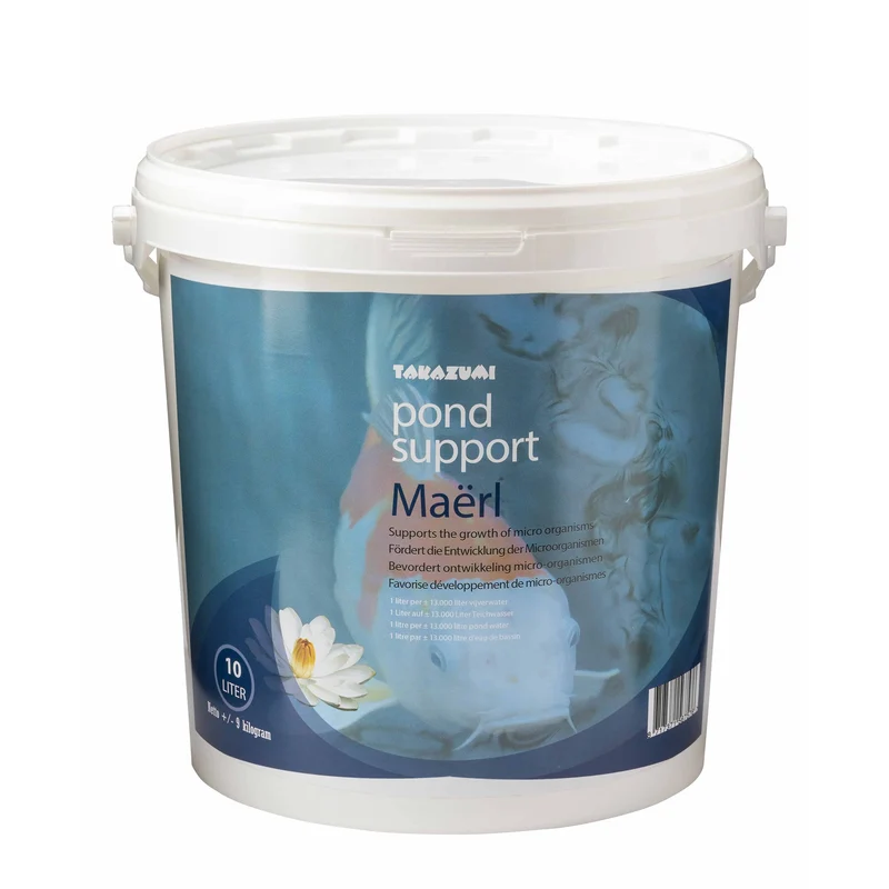Pond Support Maerl 10 liter - Natuurlijk kalkmineraal voor stabiele KH en pH