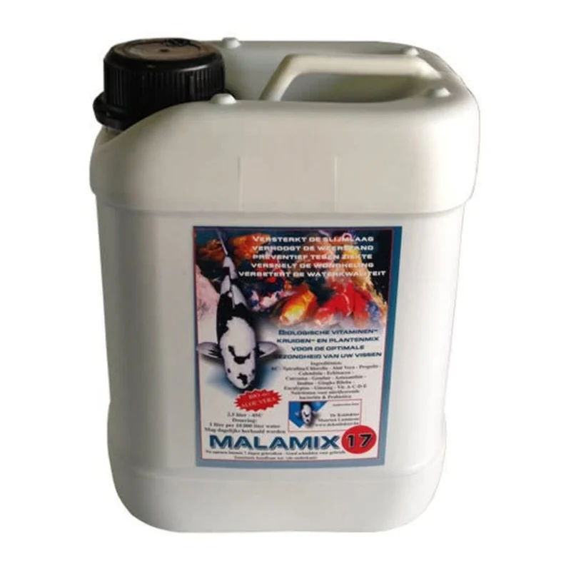 Malamix 17 5 liter De Koidokter - Vitaminen en kruidencomplex voor vijvervissen