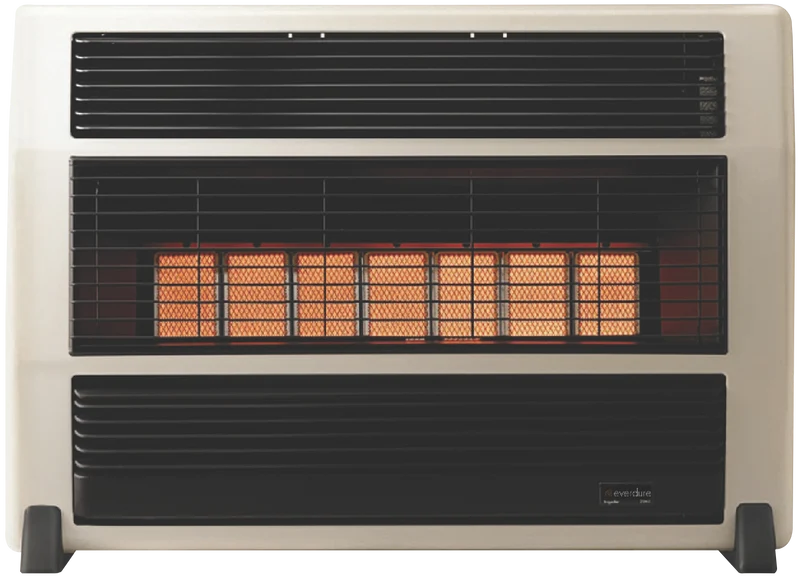 Omega Altise Brigadier 25MJ NG Radiant Convector Heater - Sand Dune