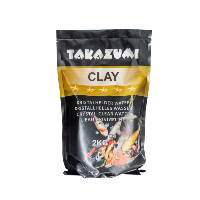 Takazumi Clay 2 kg - Bentoniet vijverklei voor helder water en gezonde koi