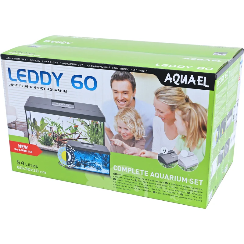 Aquael Leddy 60 Day&Night Zwart