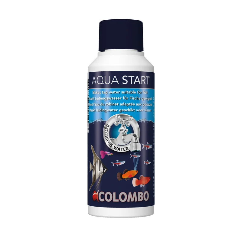 Colombo Aqua Start 250 ml - maakt leidingwater veilig voor aquariumvissen