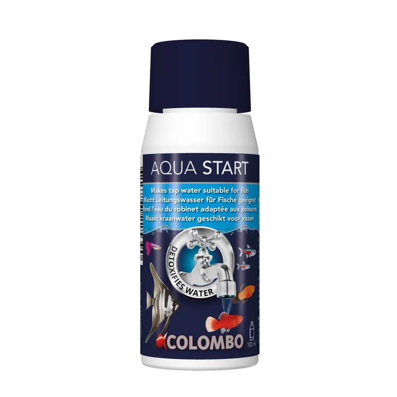 Colombo Aqua Start 100 ml - maakt kraanwater veilig voor aquariumvissen