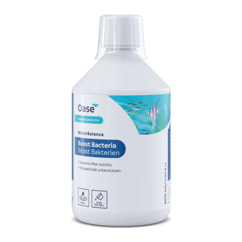 Oase WaterBalance Boostbacterien 500 ml - versnelde opstart van het biologisch evenwicht in vijvers