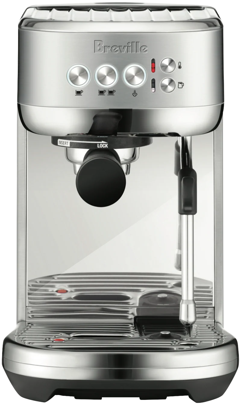 Breville The Bambino Plus Coffee Machine Brushed Stainless Steel