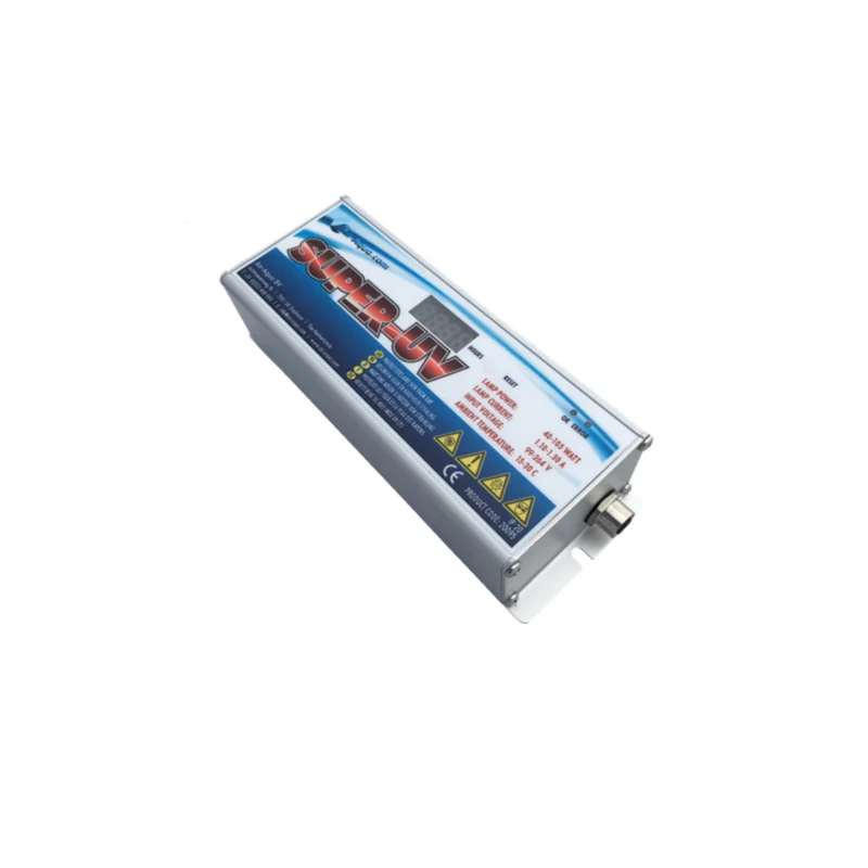 Air Aqua Super UV ballast 25-105 watt - Elektronische trafo met urenteller voor T5 amalgaam