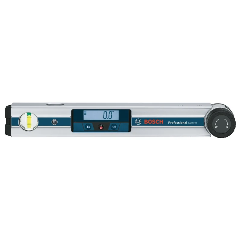 BOSCH GAM 220 HOEKMETER EN WATERPAS 4X BATTERIJ 1,5 V LR6 (AA)