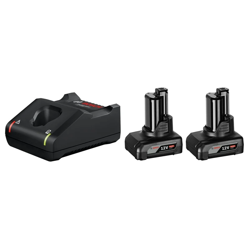 BOSCH STARTERSET 12V PREMIUM ACCU C&G 2X GBA 12V 6,0 AH, LADER GAL 12V-40