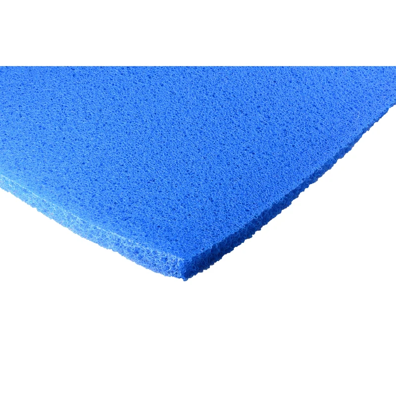 Matala filtermat PPC blauw-fijn 120 x 100 x 4 cm - fijne mechanische filtratie