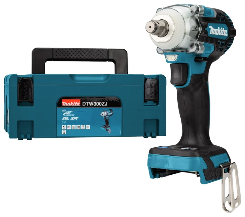 MAKITA DTW300ZJ SLAGMOERSLEUTEL 18V IN MBOX KOFFER