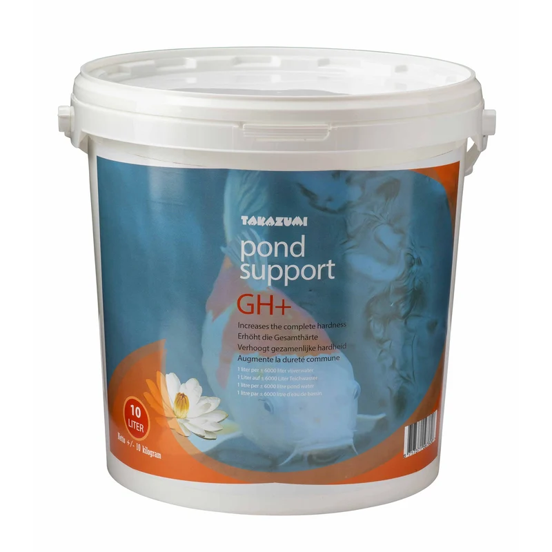 Pond Support GH+ 10 liter - Verhoogt de algemene hardheid van vijverwater