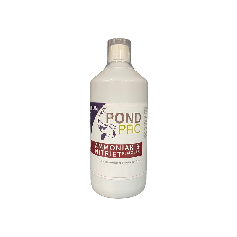 Pond Pro Ammoniak en Nitriet Remover 1000 ml - Directe noodhulp bij giftige waterwaardes