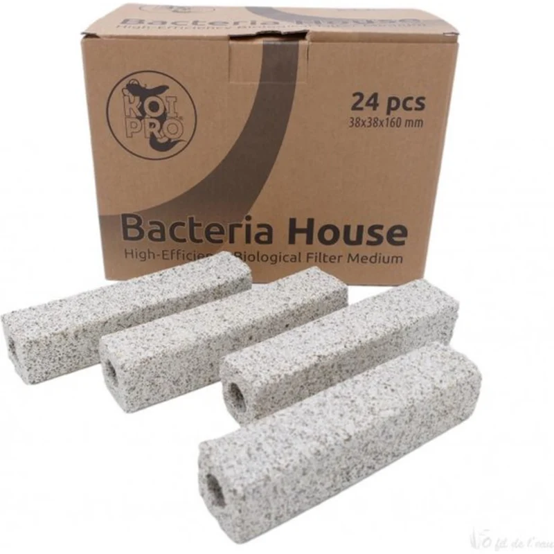 Koi Pro Bacteria House 24 stuks - Keramisch filtermedium voor biologische filtratie