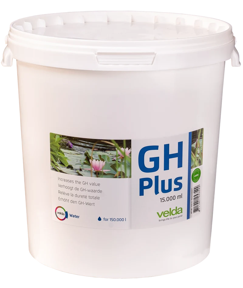 Velda GH Plus 15 liter - verhoogt de totale hardheid van vijverwater