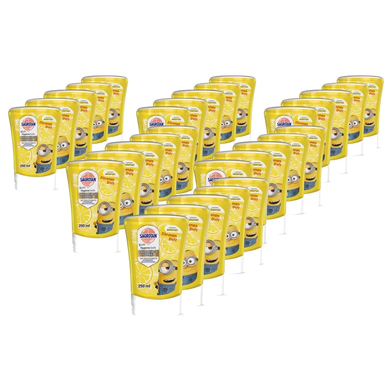 Sagrotan Kids No-Touch navulzeep citroen Minions 5 x 250 ml - 6-pack