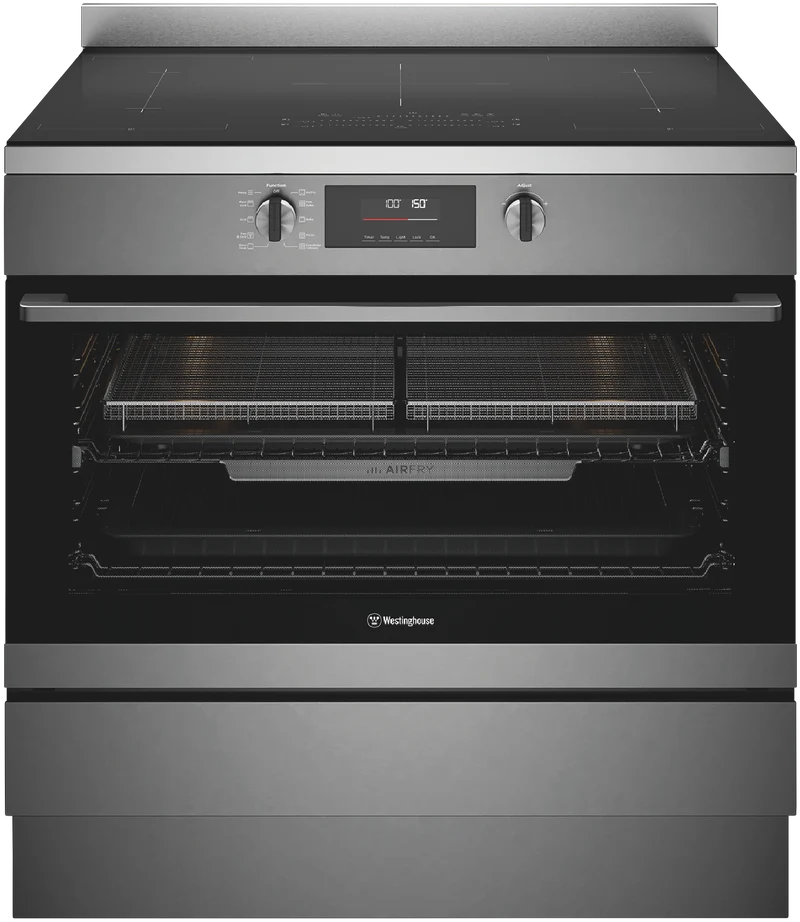 Westinghouse 90cm Induction Pyrolytic Steam Freestanding Cooker