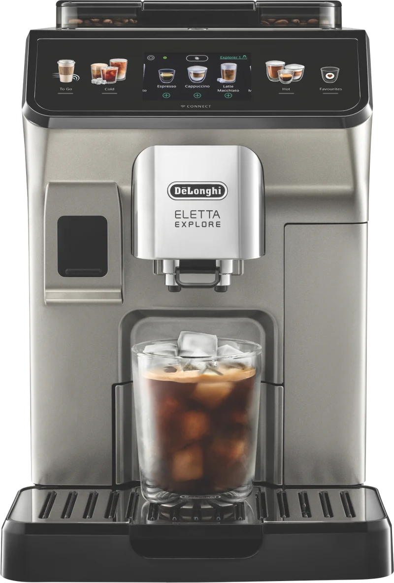 DeLonghi Eletta Explore Wifi Connect Titan Coffee Machine