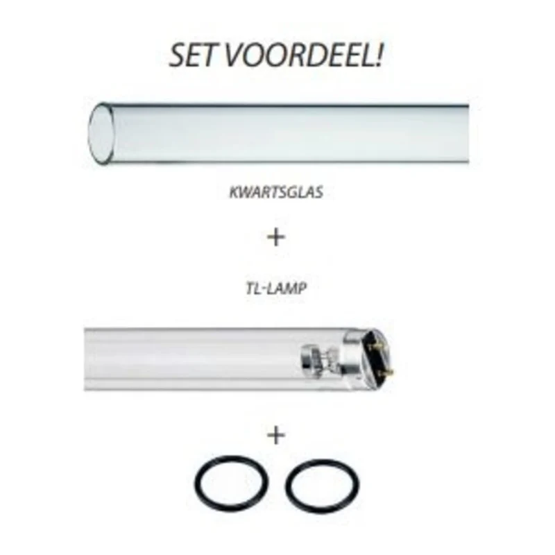 Philips UV-C TL Complete Lampset 30 Watt - G13 fitting voor vijverfilter