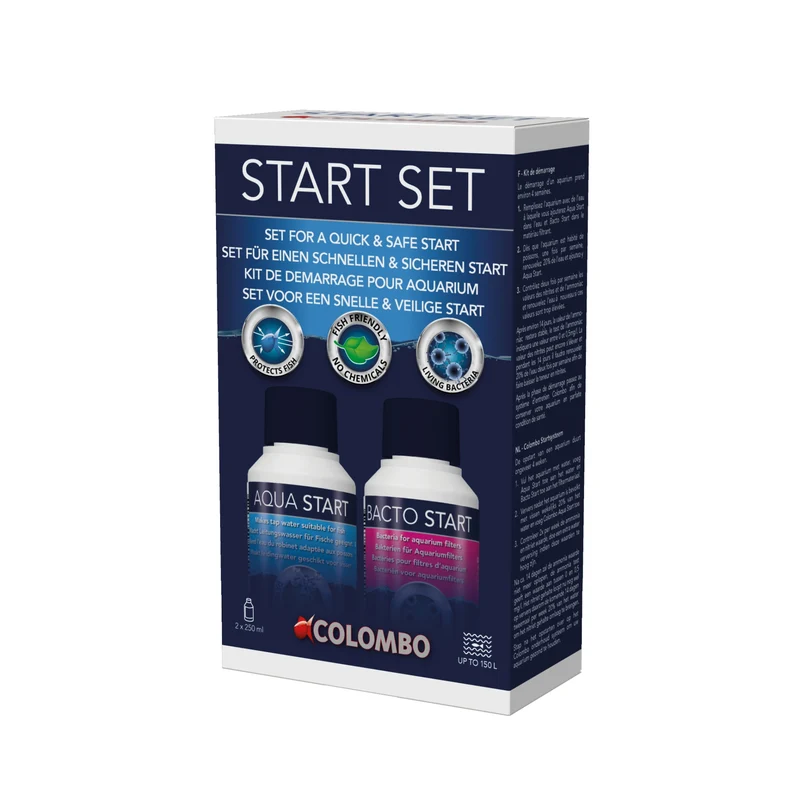 Colombo Aqua Start Combipack 250 ml - waterconditioner en filterstarter