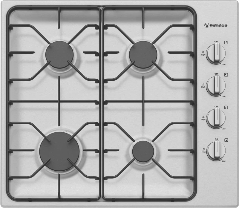 Westinghouse 60cm S/S Gas Cooktop