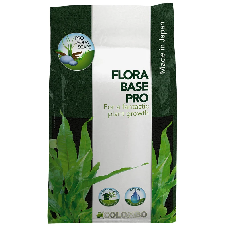 Colombo Flora Base Pro Grof 10 liter - voedingsrijke bodemgrond voor beplante aquaria
