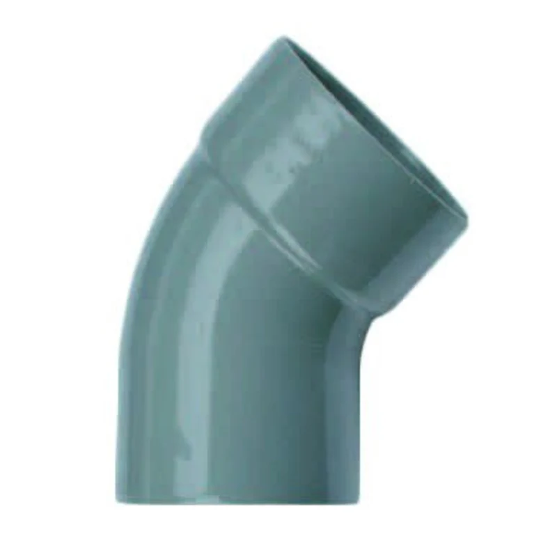 Wavin PVC Bocht 45° mof x spie 40mm - minder drukverlies dan een haakse bocht