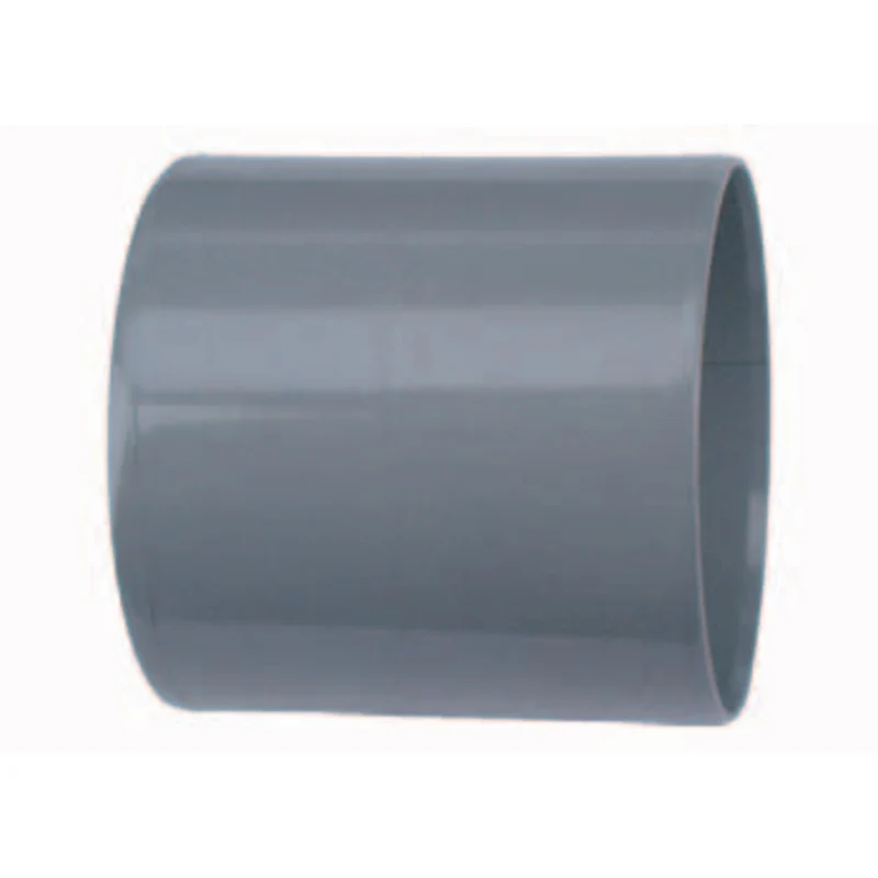Wavin PVC dubbele lijmmof 75 mm - verbindingsmof voor twee PVC buizen