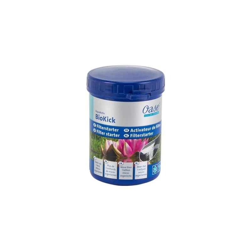 Oase AquaActiv BioKick 100 ml - filterstarter met bacterien voor vijvers tot 5.000 liter