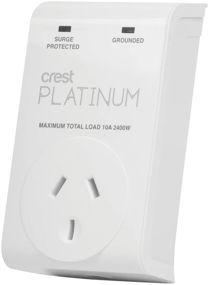 Crest Single Socket Surge Protector