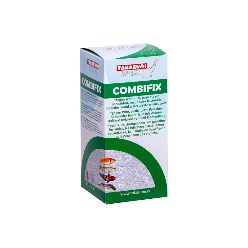 Takazumi Combifix 0,5 liter - combi-medicijn tegen meerdere vijverproblemen