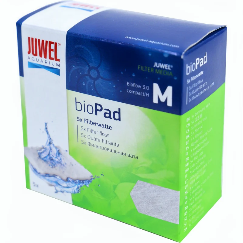 Juwel Watten Bioflow 3.0/Compact (5 stuks) - Mechanisch filterpatroon voor helder aquariumwater