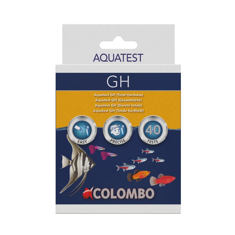 Colombo Aqua GH Test - druppeltest voor totale hardheid van vijverwater