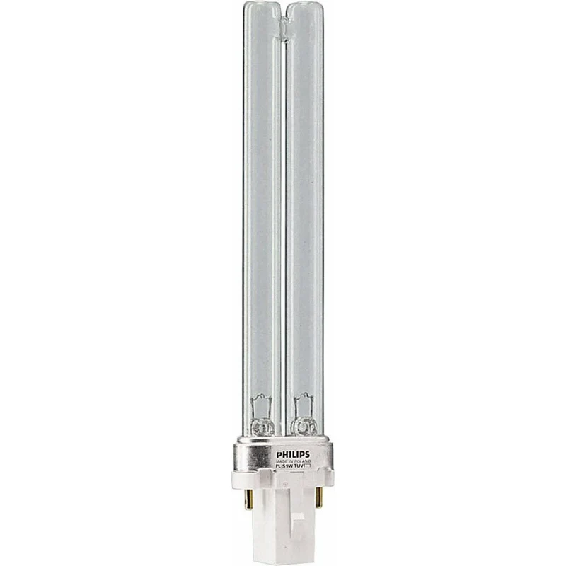 Philips UV-C PL-S vervanglamp 9W 2-pins G23 - originele lamp voor vijver-UV-C