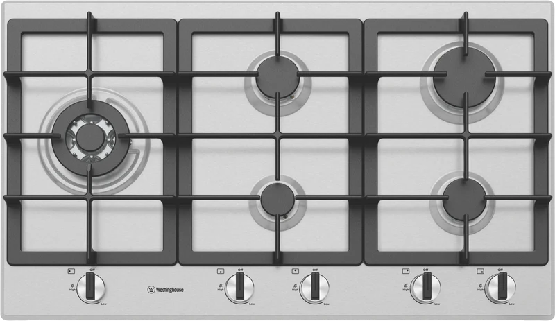 Westinghouse 90cm S/S Gas Cooktop