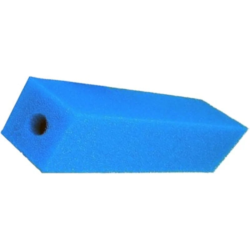 Europond blauw filterpatroon 50 x 10 x 10 cm met gat 32 mm