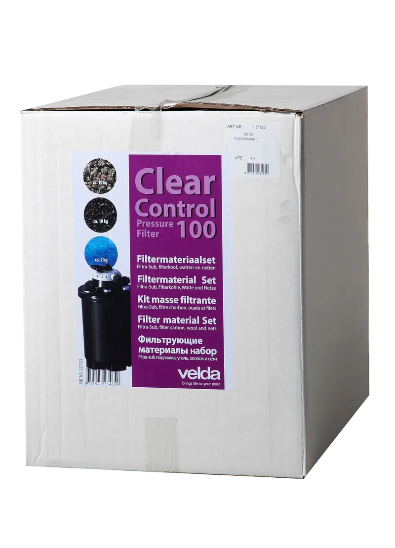 Velda Filtermateriaal Set Clear Control 100 - complete vervangset