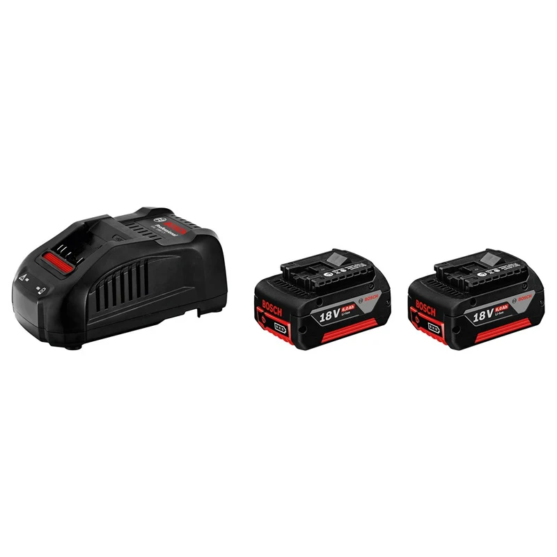 BOSCH STARTERSET GBA 18V ACCU 2X GBA 18V 5,0 AH , LADER GAL 1880 CV