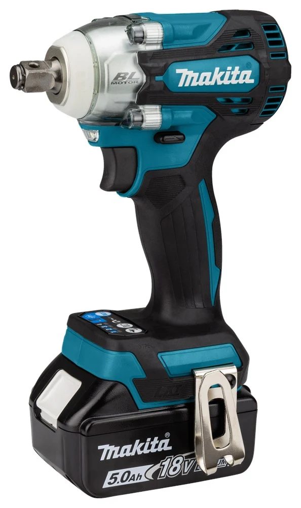 MAKITA DTW300RTJ SLAGMOERSLEUTEL 18V IN MBOX KOFFER - 5.0 AH 2X 18V