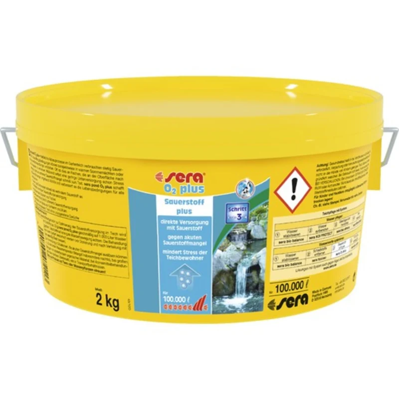 Sera Pond O2 Plus 2.200 ml - Zuurstofverhoger voor vijverwater