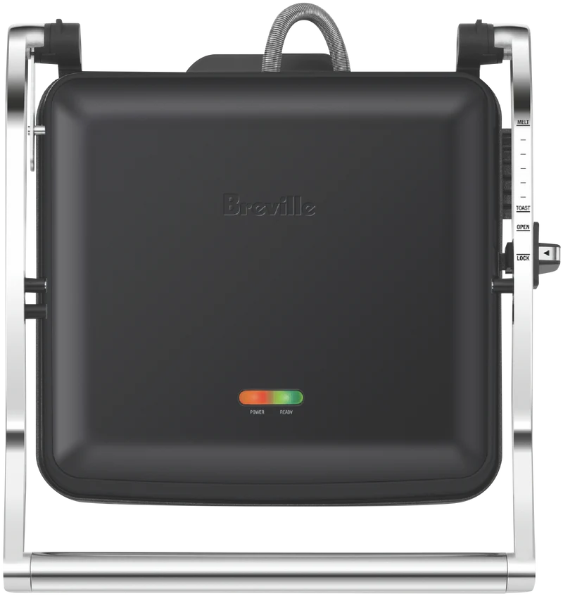 Breville The Toast and Melt Sandwich Grill 4 Slice Black Truffle