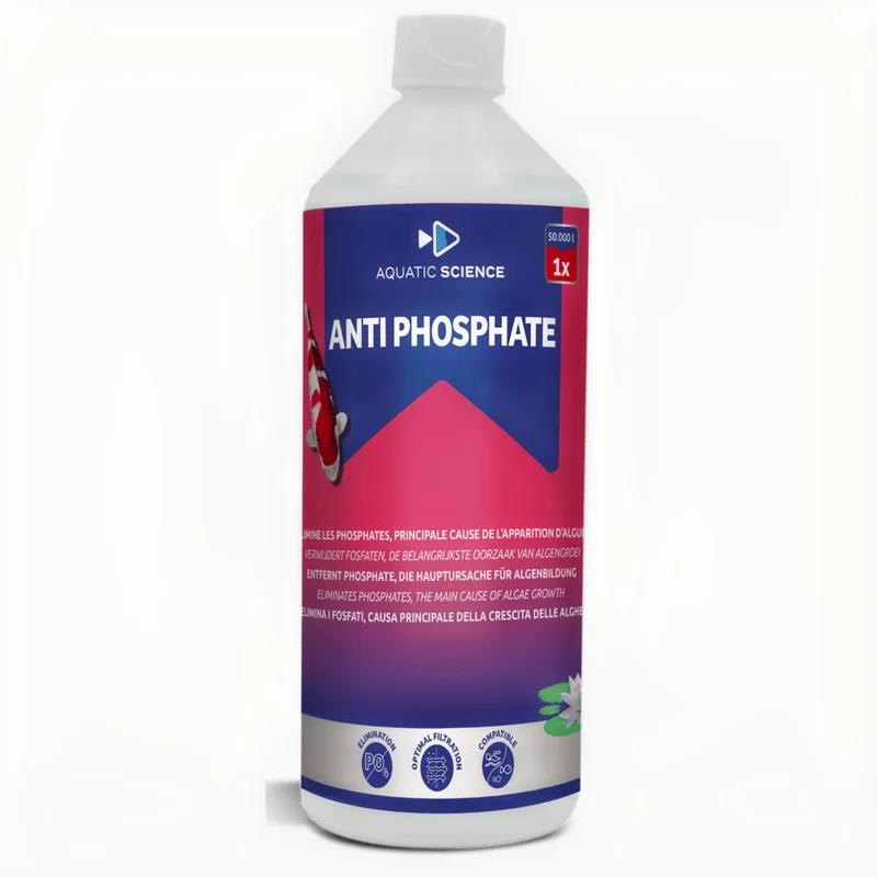 Aquatic Science Anti Phosphate 0,5 liter - fosfaatverwijderaar voor vijvers tot 25.000 liter