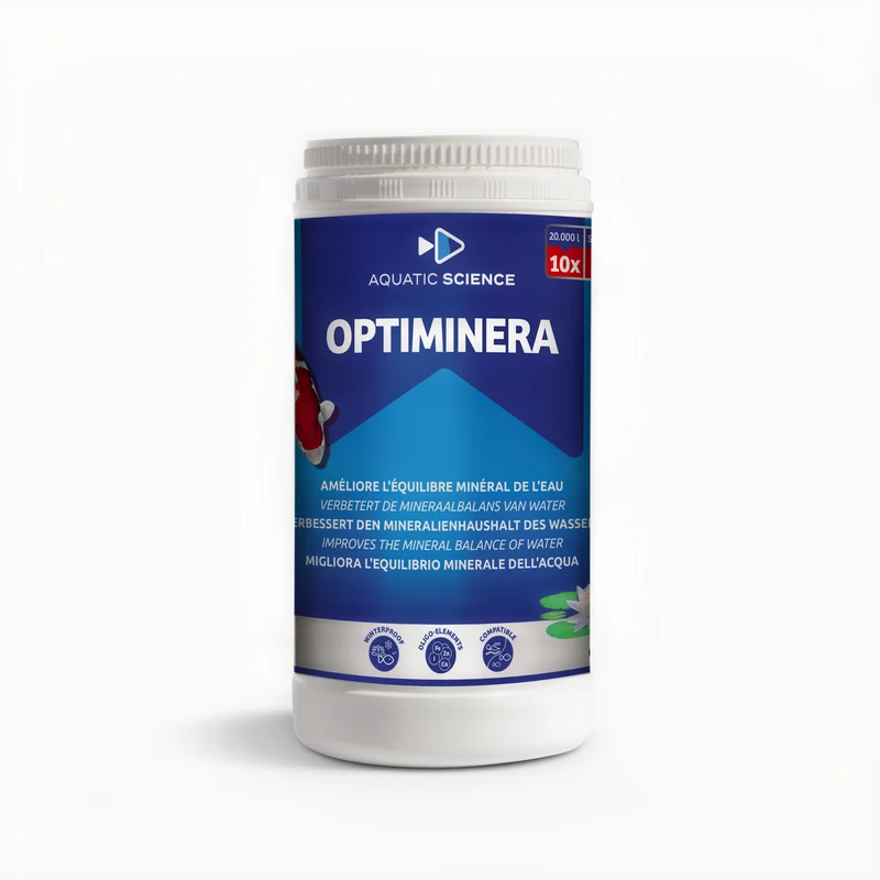 Aquatic Science Optiminera 10000 - mineralen voor pH, GH en KH in vijverwater