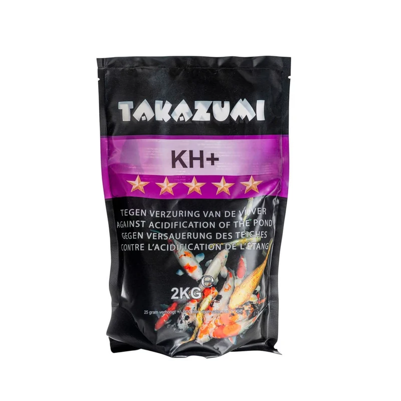 Takazumi KH+ 2 kg - verhoogt de carbonaathardheid voor een stabiele vijver-pH